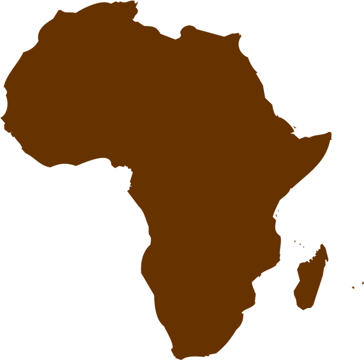 outline map of Africa