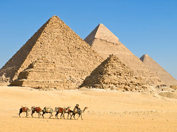 giza pyramids - egypt